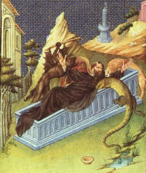 Limbourg Brothers : St. Anthony Attacked by Devils